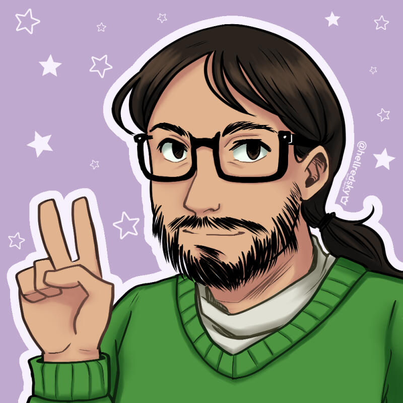 Art by @hellredsky